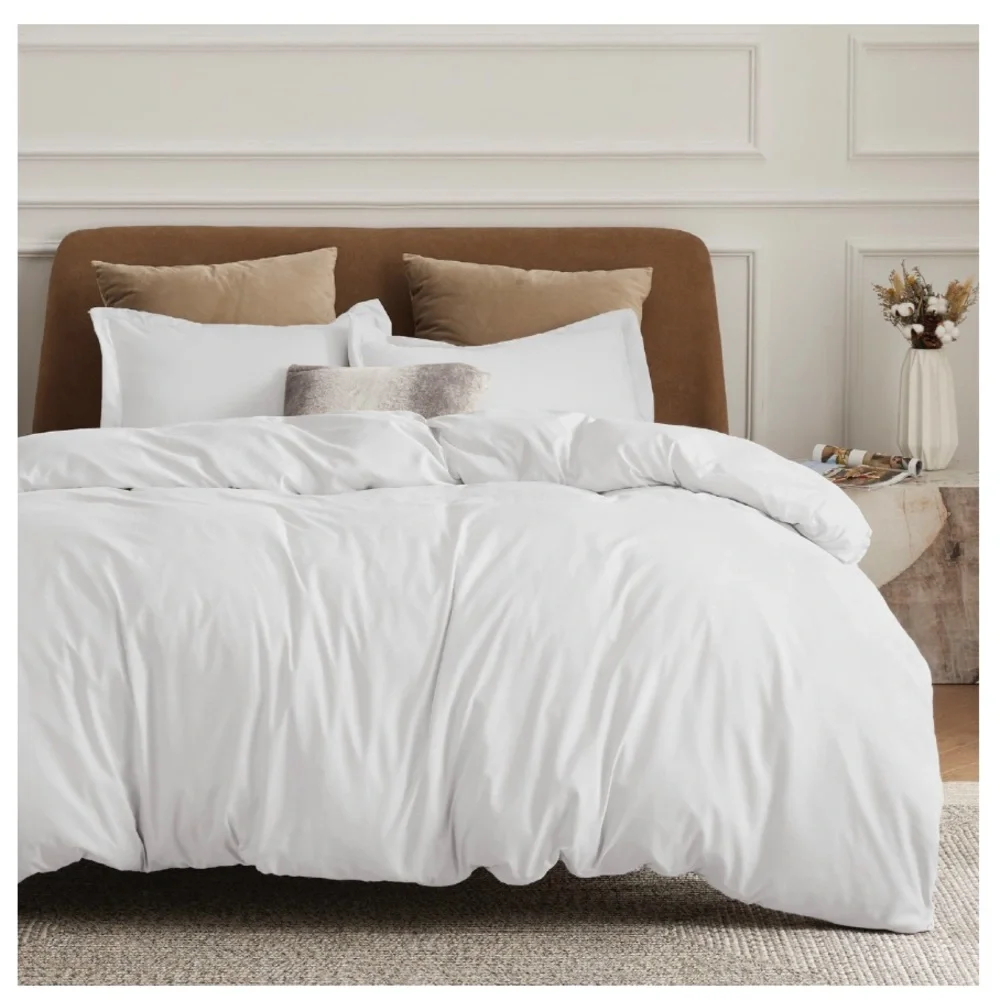 Luxurious White Duvet Cover Set